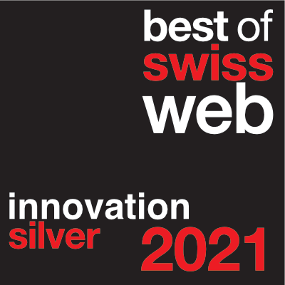 best of swiss web - Silber in der Kategorie Innovation