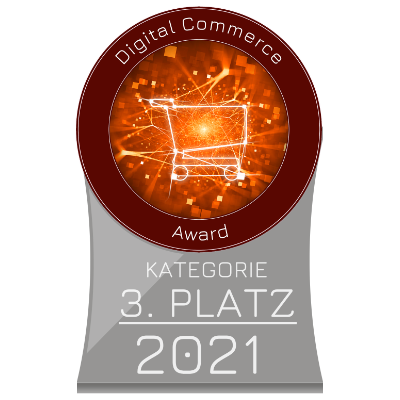 Digital Commerce Award - 3. Platz in Kategorie «Omni-Channel & Innovation»